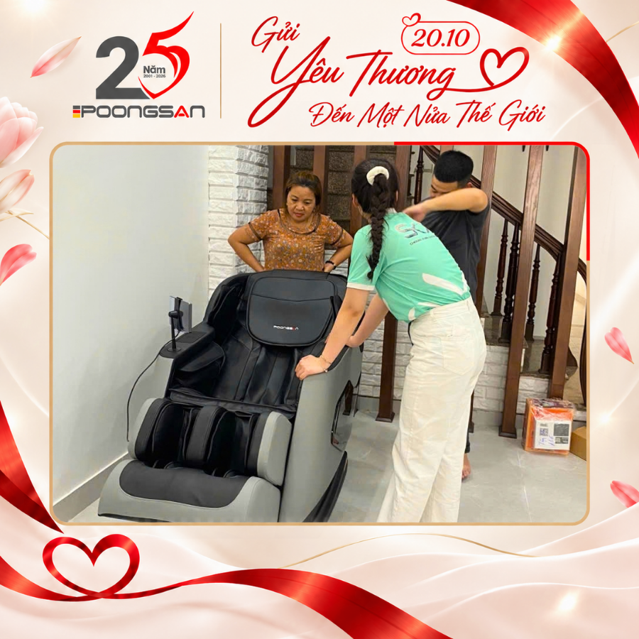 Poongsan MCP-106 - Nhỏ gọn tiện nghi, trao nàng yêu thương