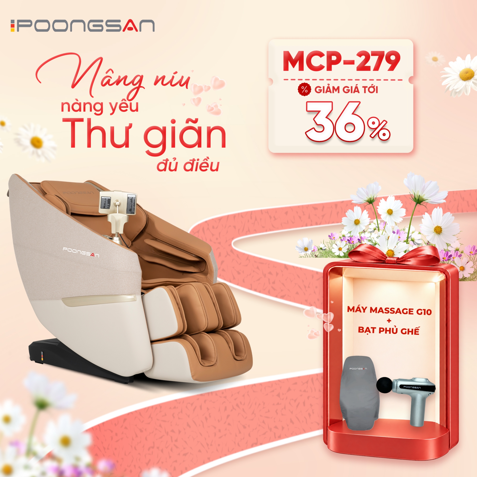 Mega Sale 20.10 Poongsan - Trao Qu&agrave; Y&ecirc;u Chiều, Gửi Triệu Điều Thương