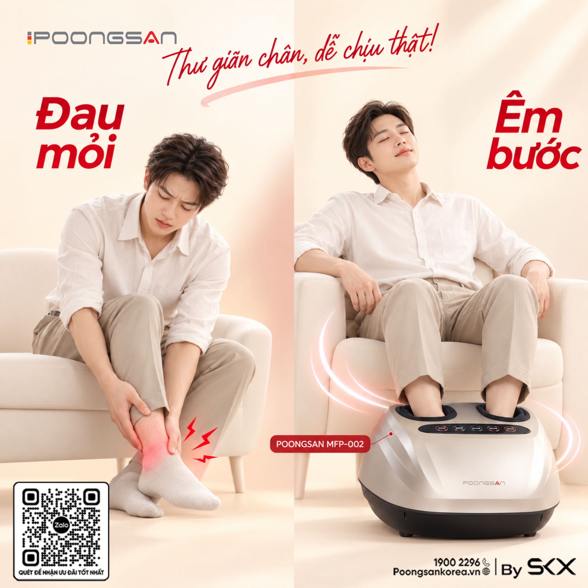 M&aacute;y massage mini Poongsan