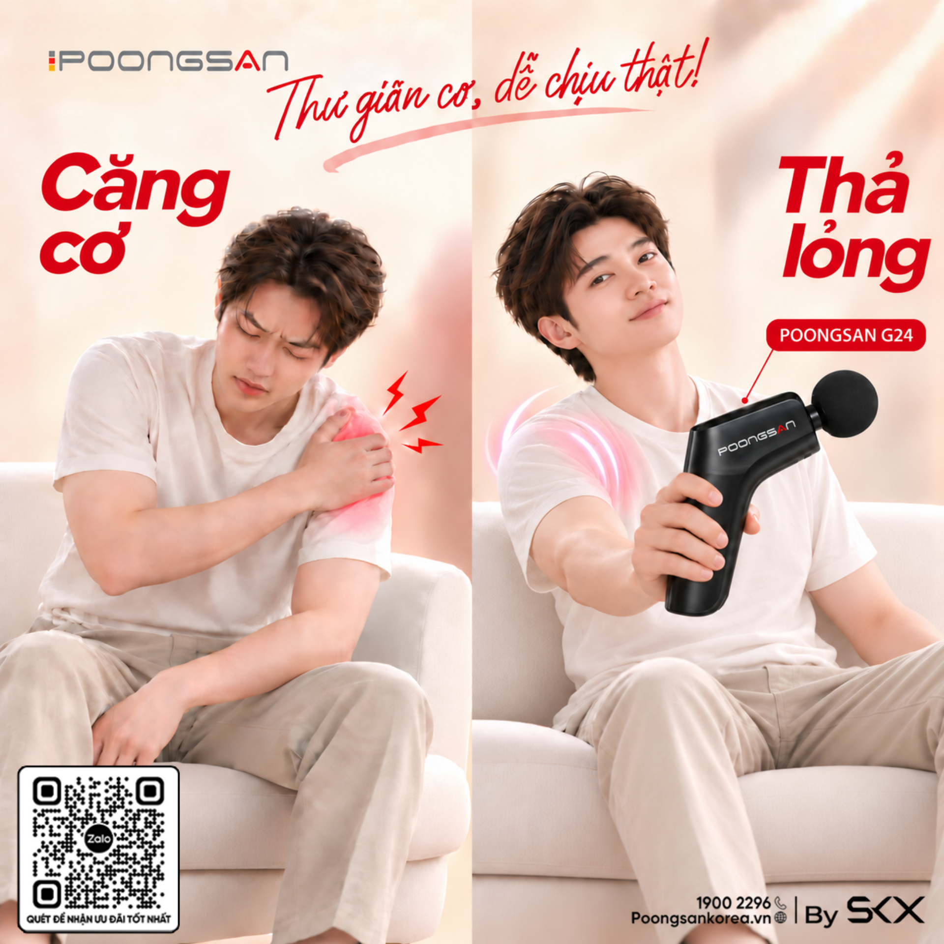 M&aacute;y massage mini Poongsan