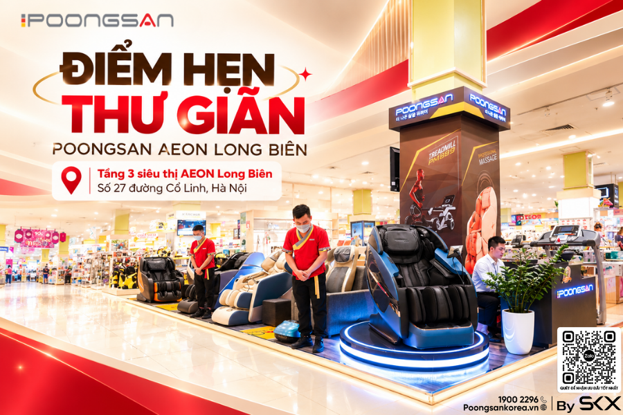 Poongsan AEON Mall Long Bi&ecirc;n