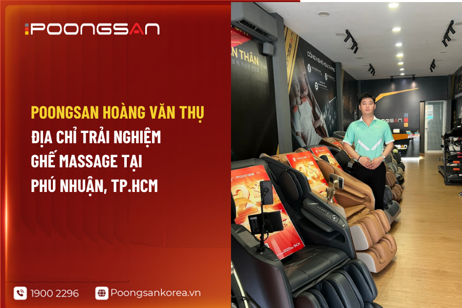 PR giới thiệu điểm b&aacute;n, showroom Pooongsan  Ho&agrave;ng Văn Thụ
