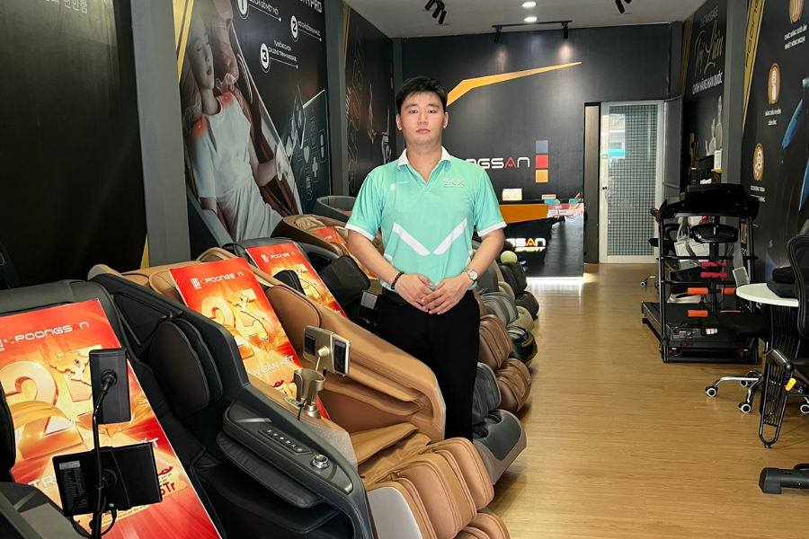 PR giới thiệu điểm b&aacute;n, showroom Pooongsan  Ho&agrave;ng Văn Thụ