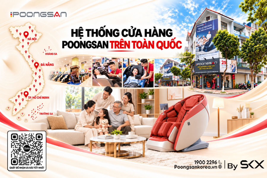 Hệ thống showroom Poongsan