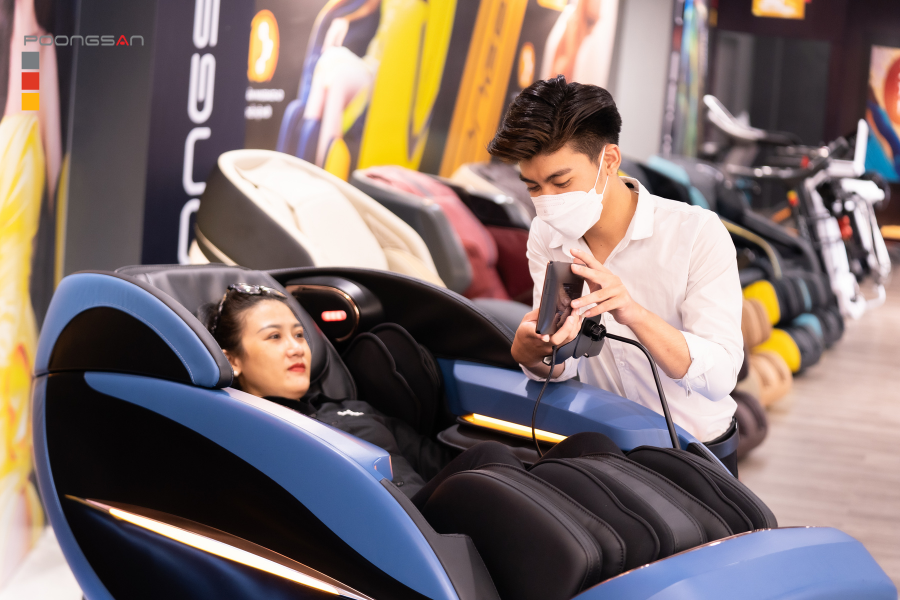 ghế massage có trị đau vai gáy không