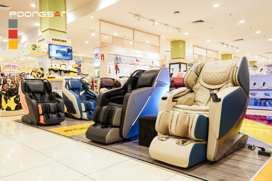 ghế massage tính tiền tự động
