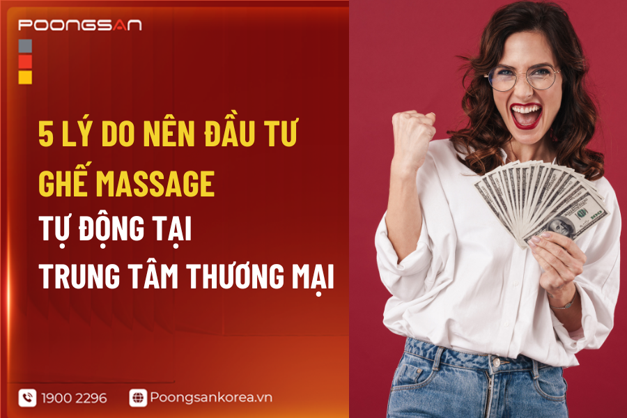 ghế massage tính tiền tự động