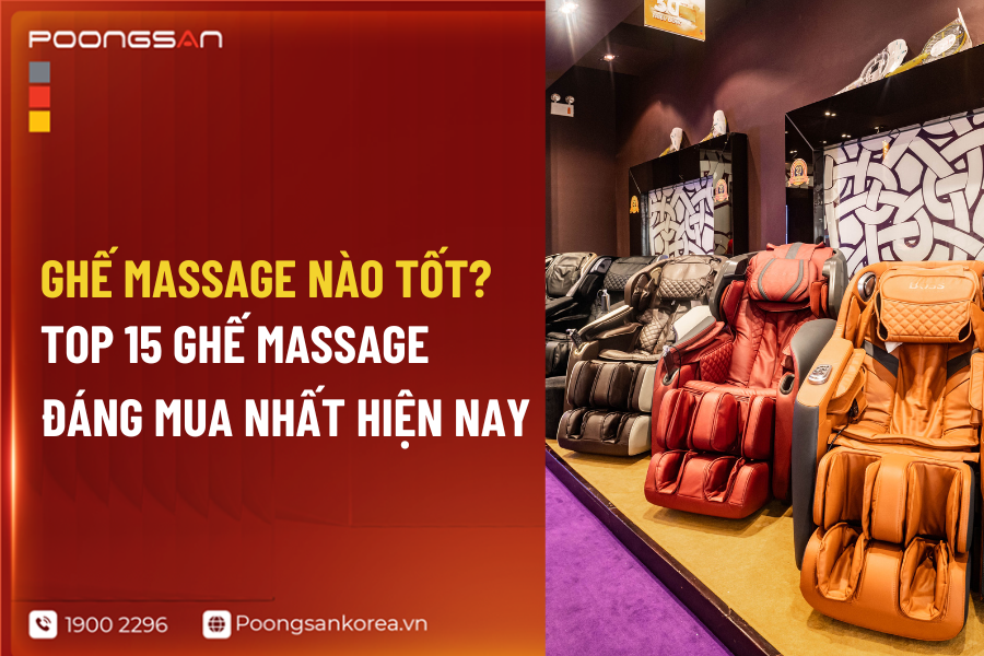 ghế massage toàn thân tốt nhất
