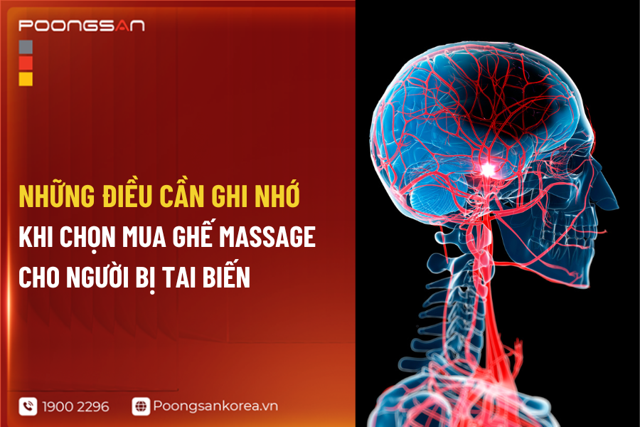 Ghế massage trị liệu cho người tai biến
