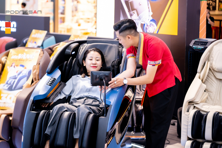Ghế massage cho người bị thoát vị đĩa đệm