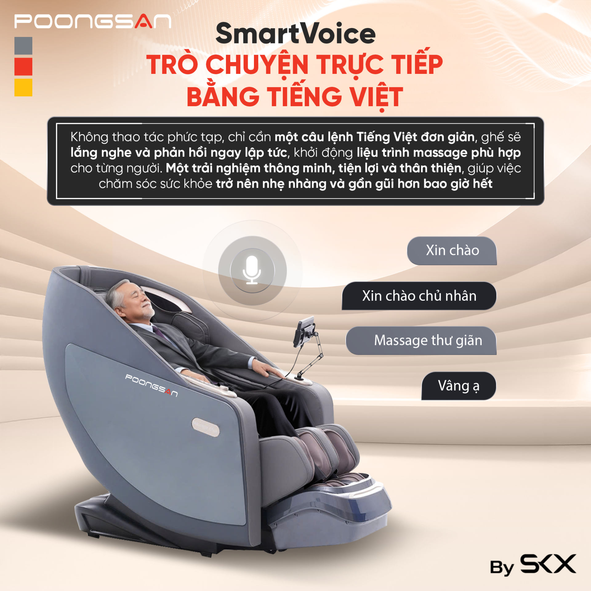 Điều khiển bằng giọng nói SmartVoice