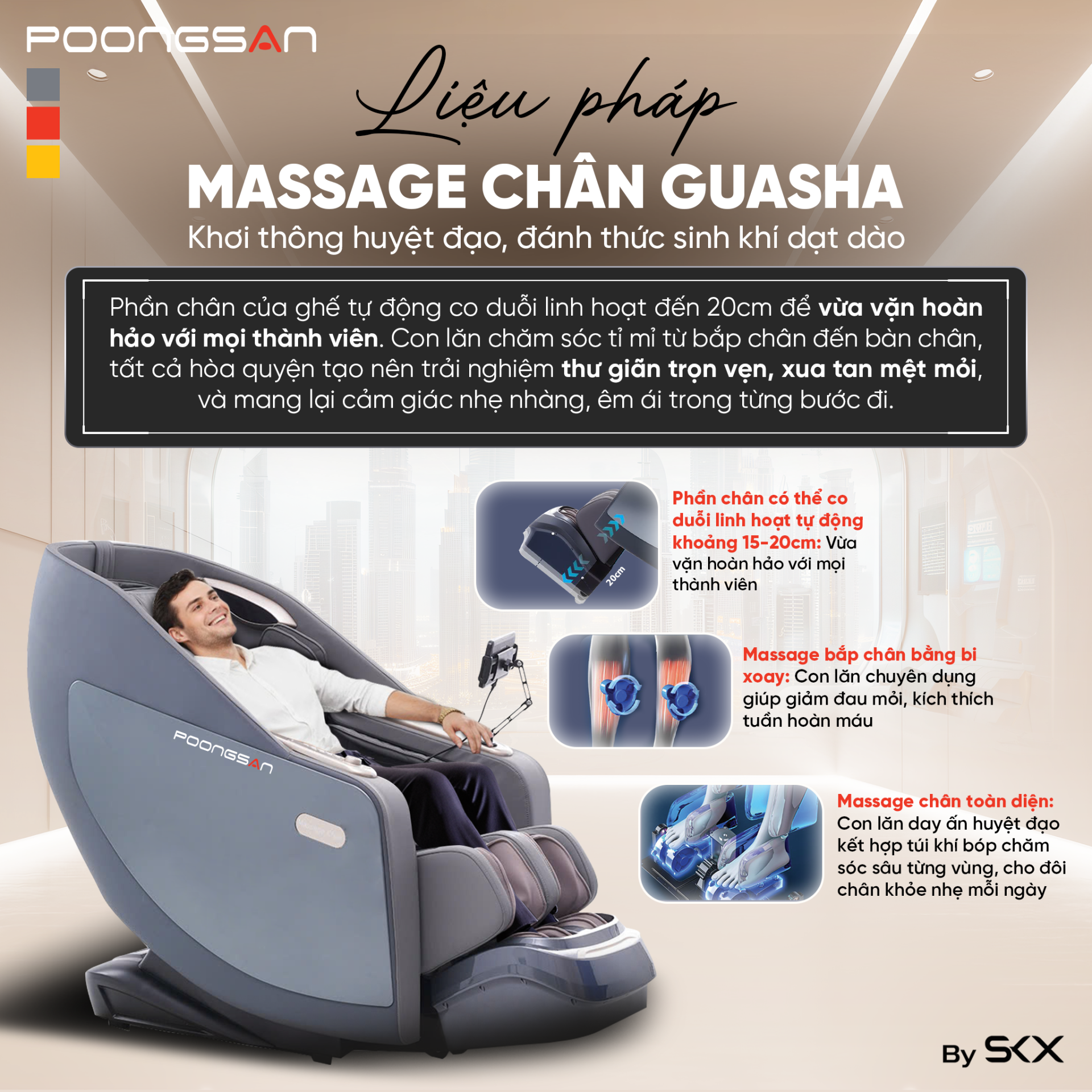 Massage chân Guasha trị liệu chuyên sâu