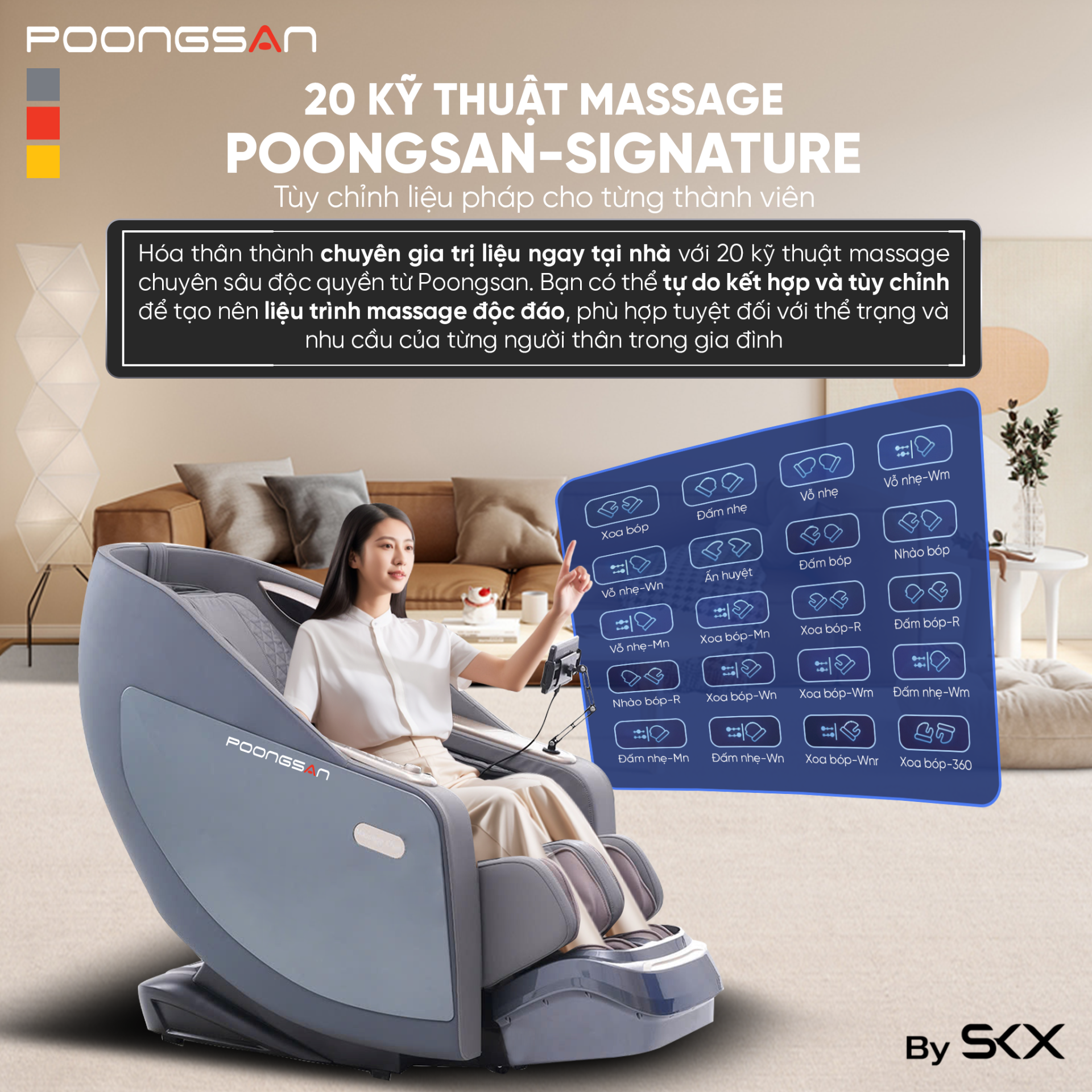20 Kỹ thuật massage thủ công