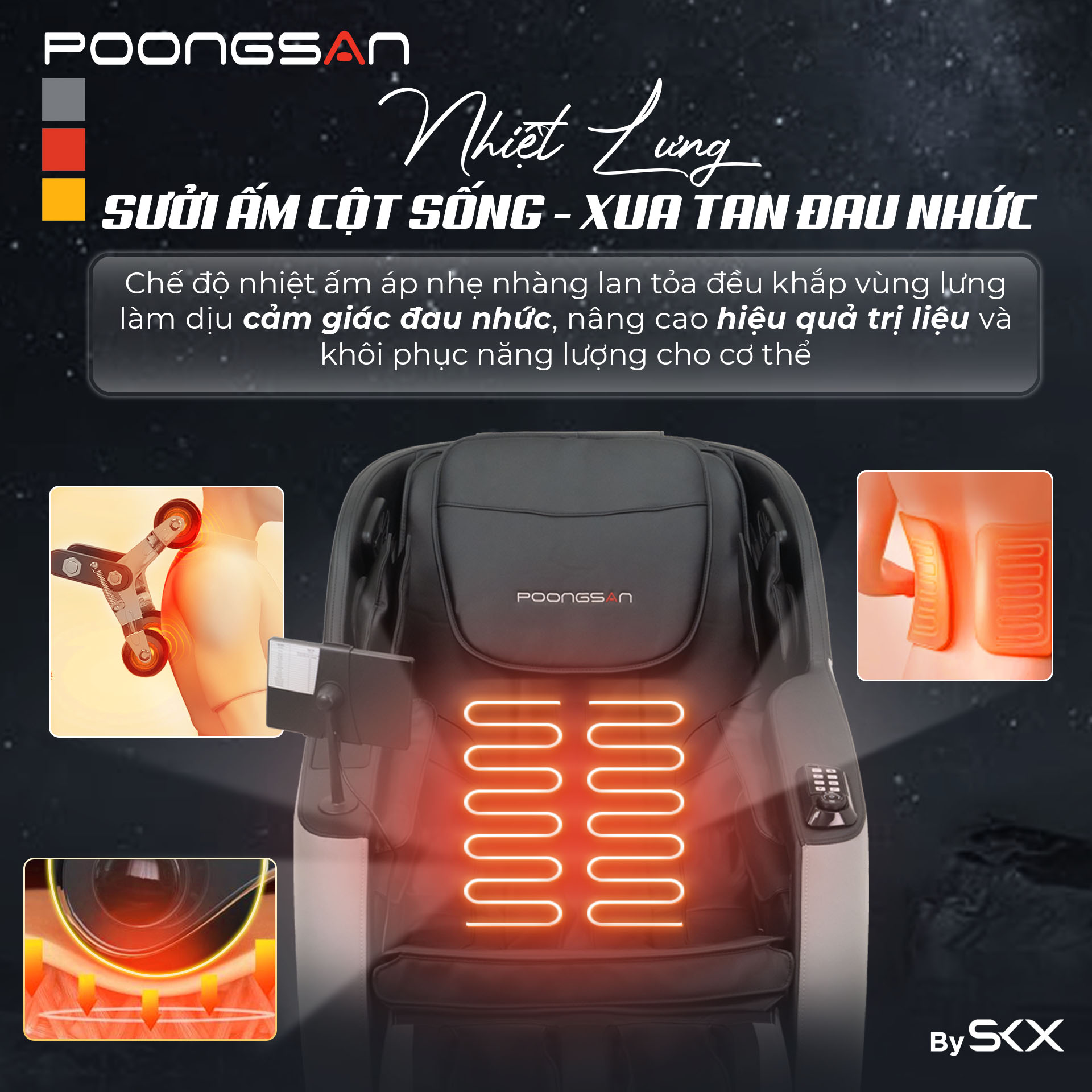 Sức mạnh trị liệu từ hơi ấm nhiệt hồng ngoại