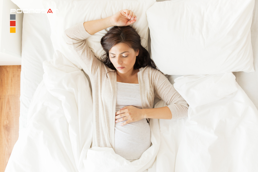 mẹ bầu dễ ngủ nhờ ghế massage