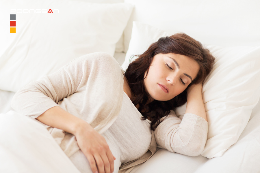 ghế massage giúp mẹ bầu ngủ ngon