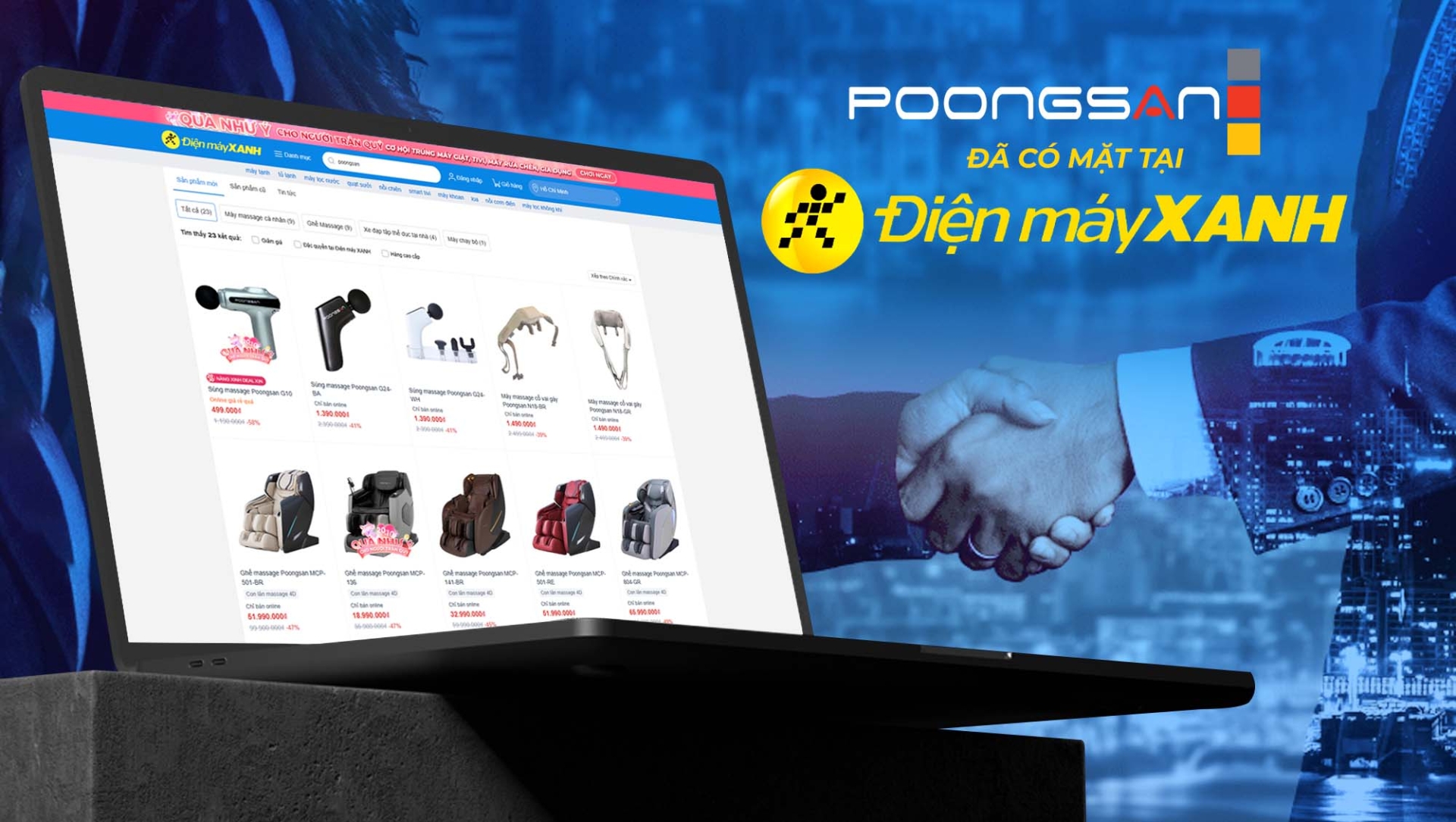 Poongsan Hợp Tác Cùng Điện Máy Xanh