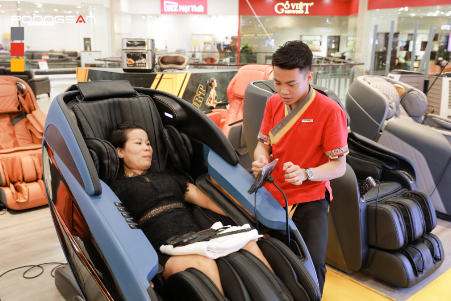 top ghế massage cho dân văn phòng