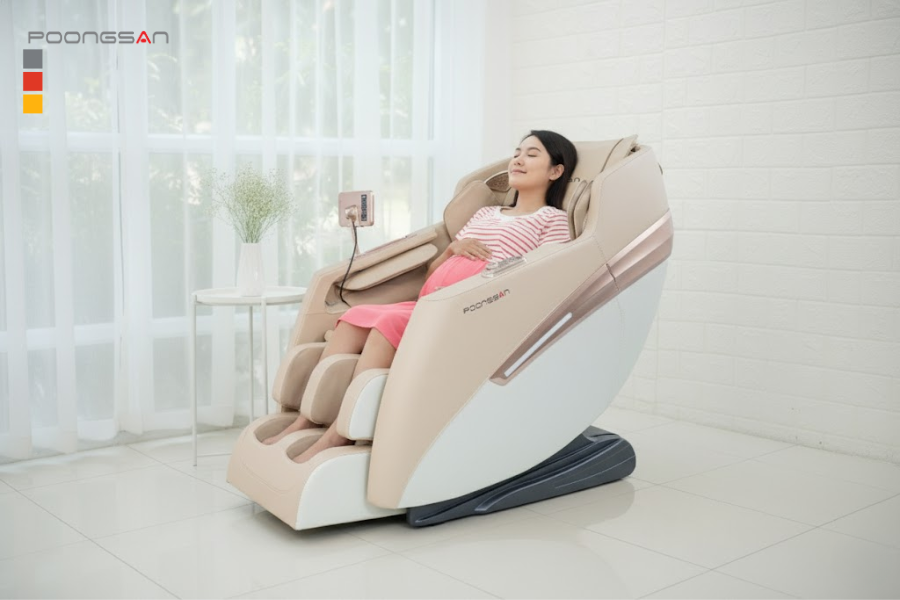 ghế massage cho bà bầu