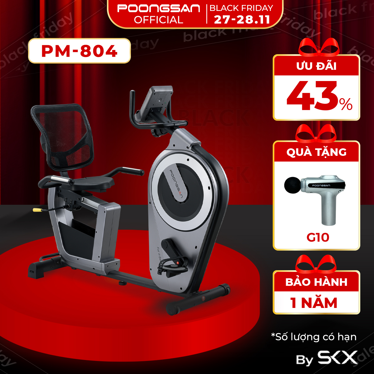 Xe đạp tập Poongsan PM-804