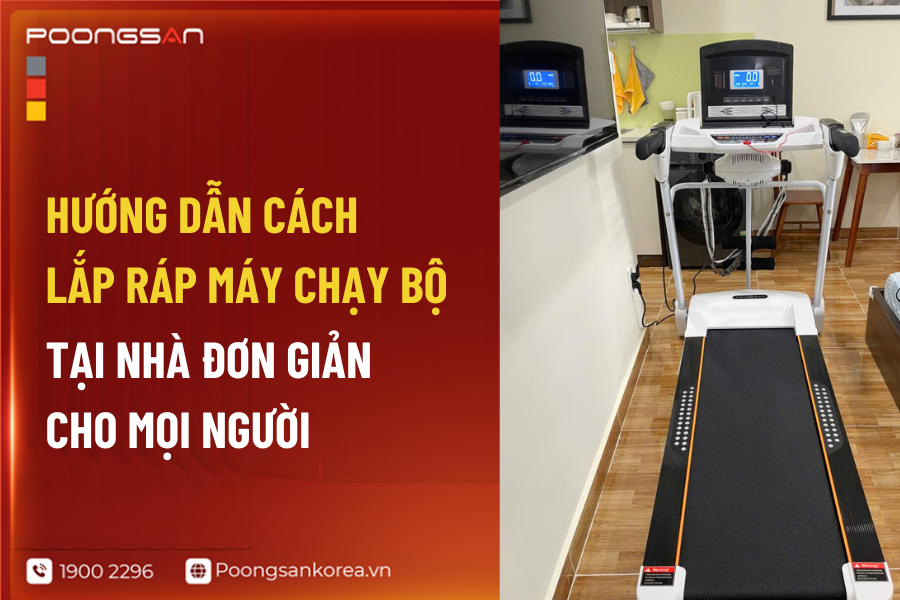cách lắp ráp máy chạy bộ