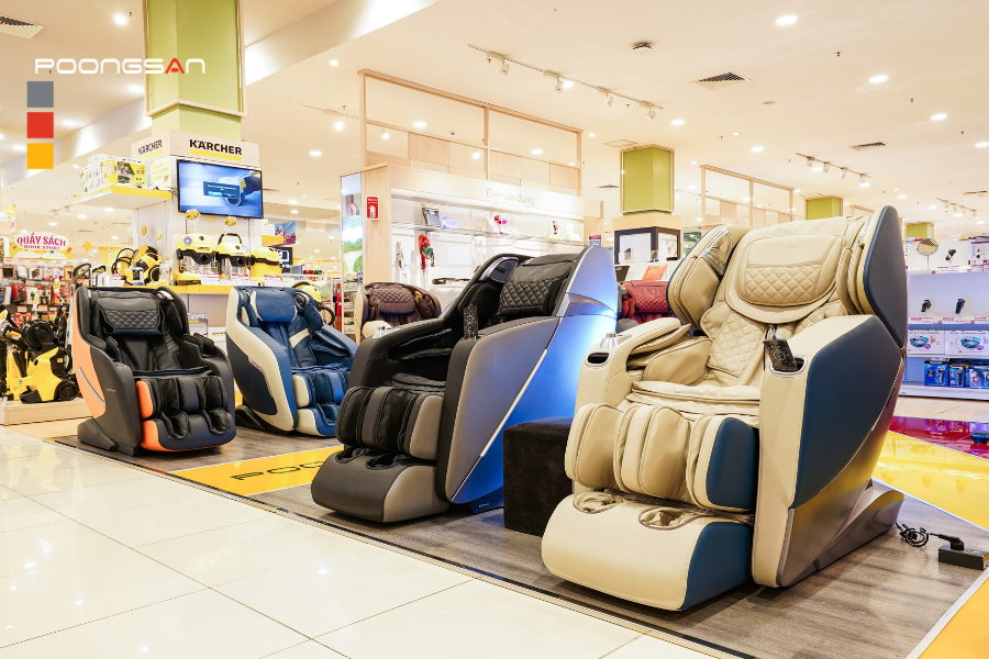 ghế massage cho tiệm nail