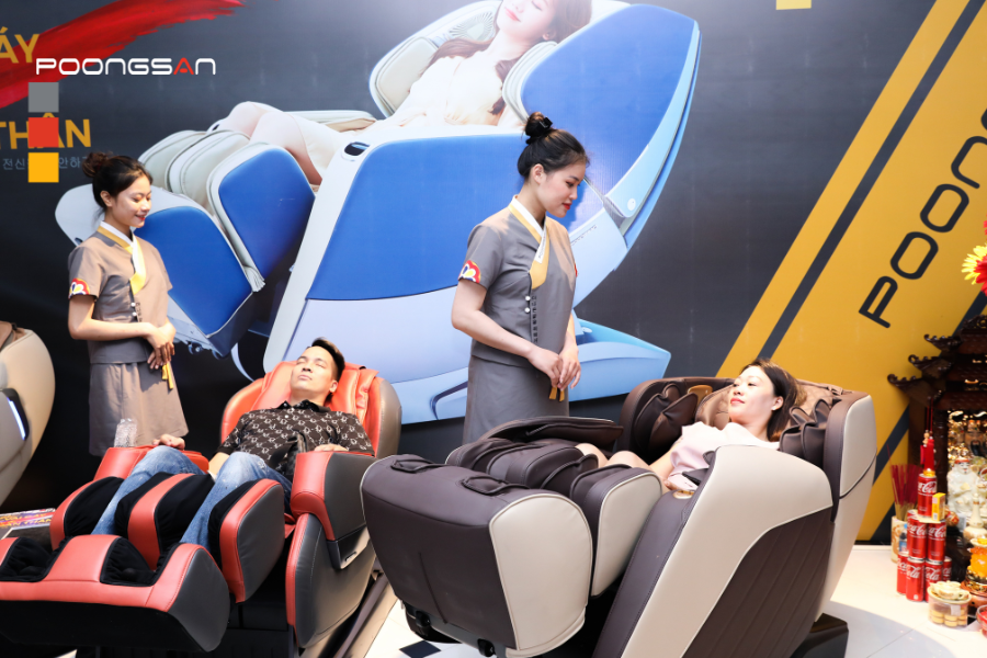 ghế massage sức khỏe tinh thần