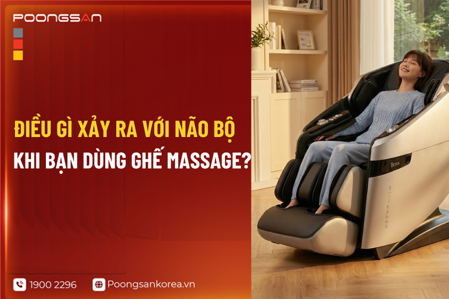 ghế massage sức khỏe tinh thần