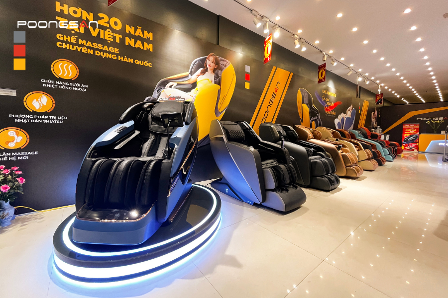 lắp đặt ghế massage tính tiền tự động