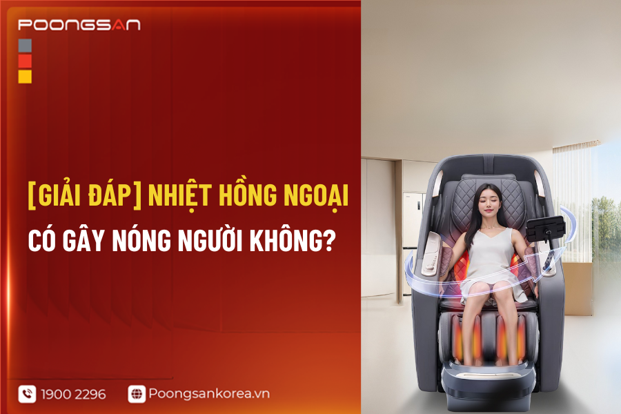 massage nhiệt hồng ngoại
