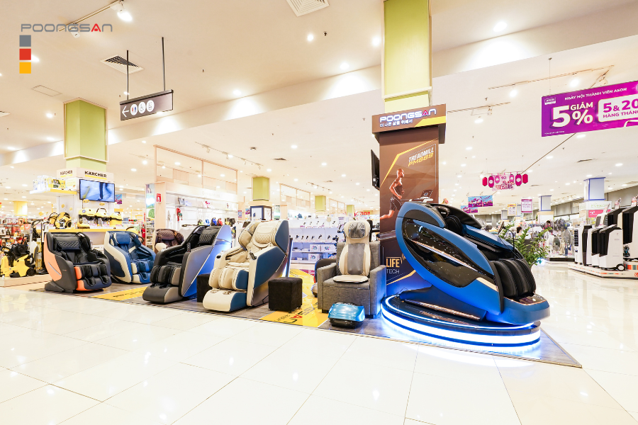 Showroom Poongsan Aeon Mall Long Biên