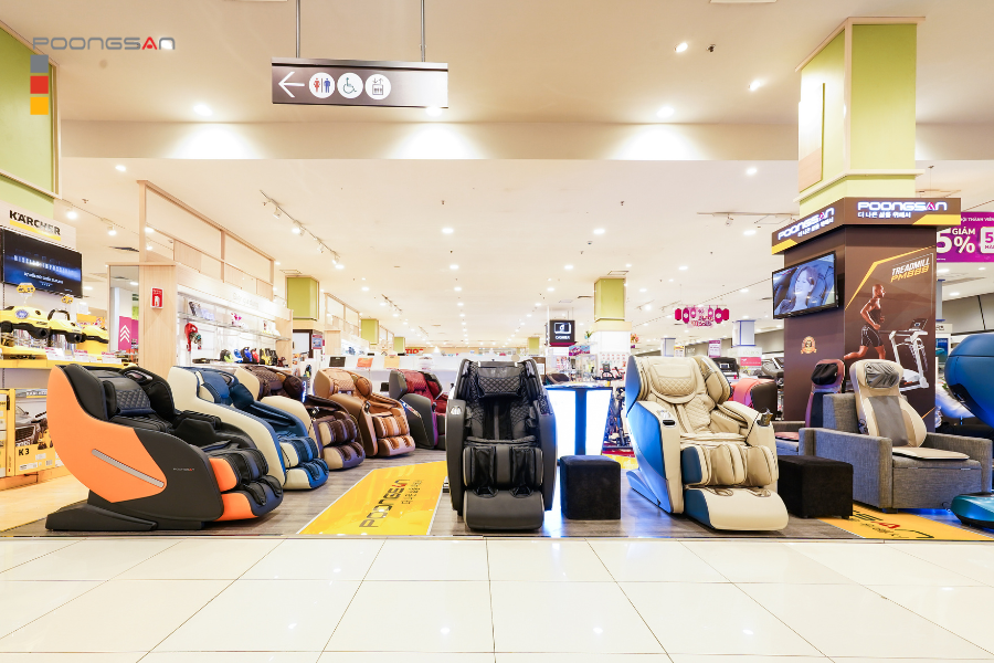 Showroom Poongsan Aeon Mall Long Biên