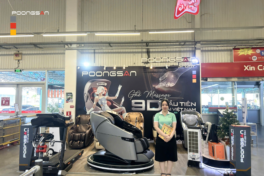 showroom Poongsan Long Xuyên