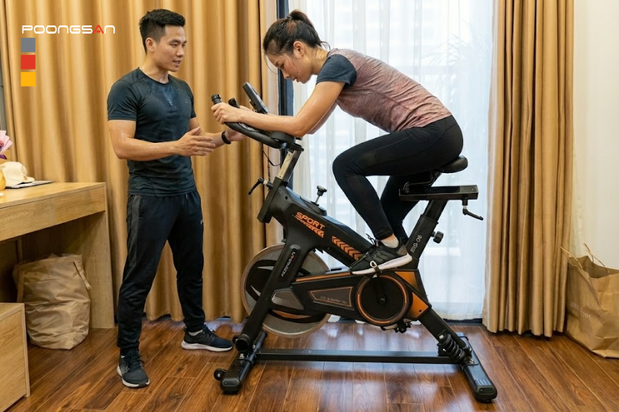 cách đạp xe đúng cách