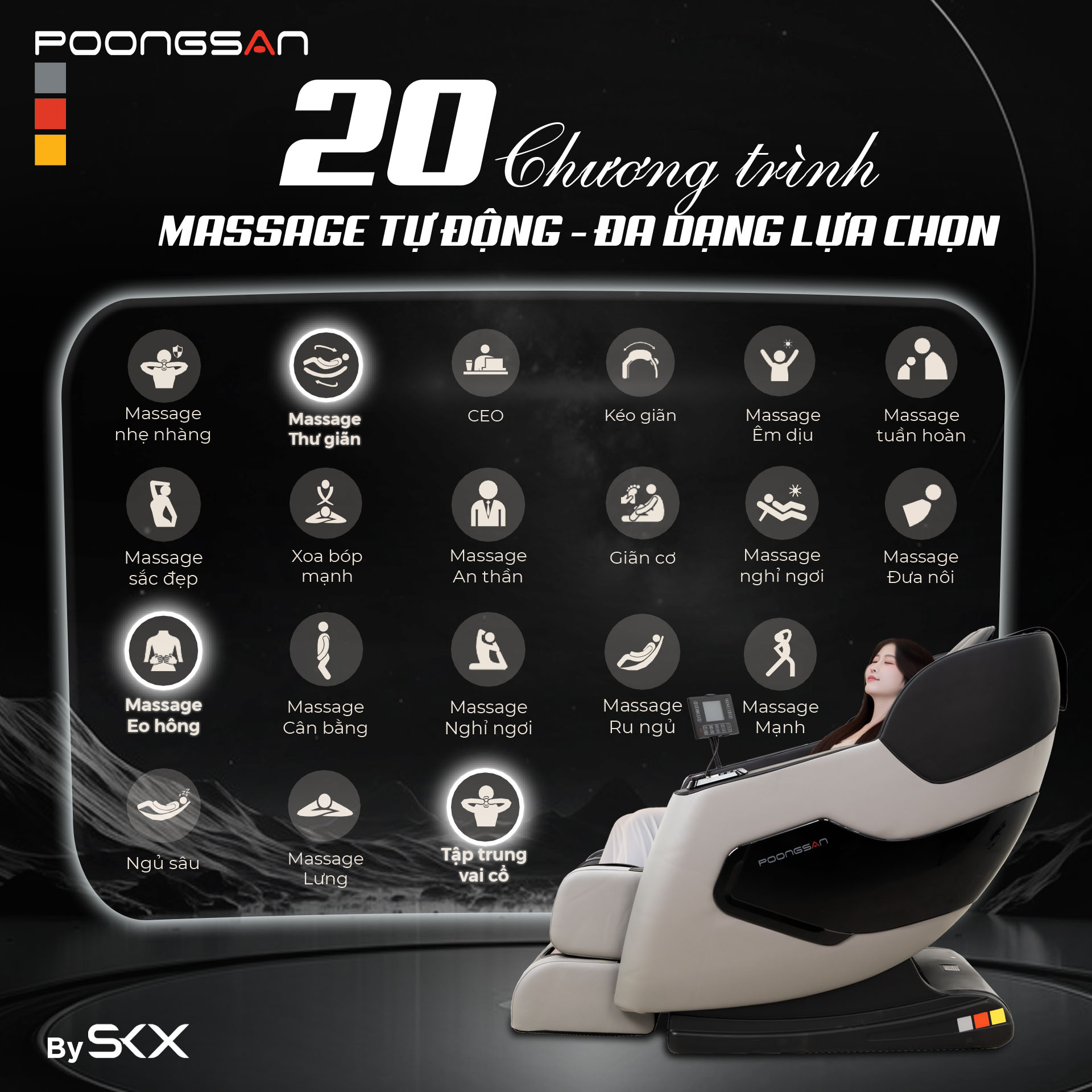 ngồi ghế massage bao l&acirc;u mỗi ng&agrave;y