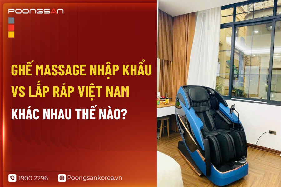 ghế massage nhập khẩu