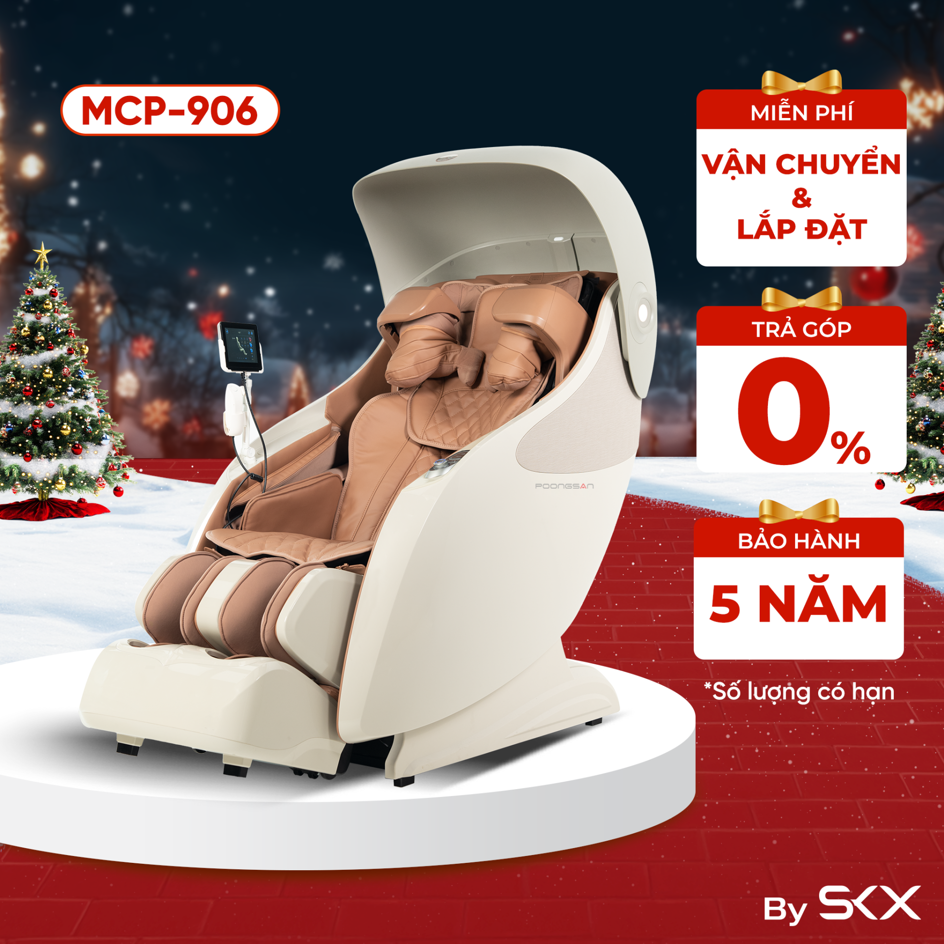 Ghế massage thương gia MCP-906