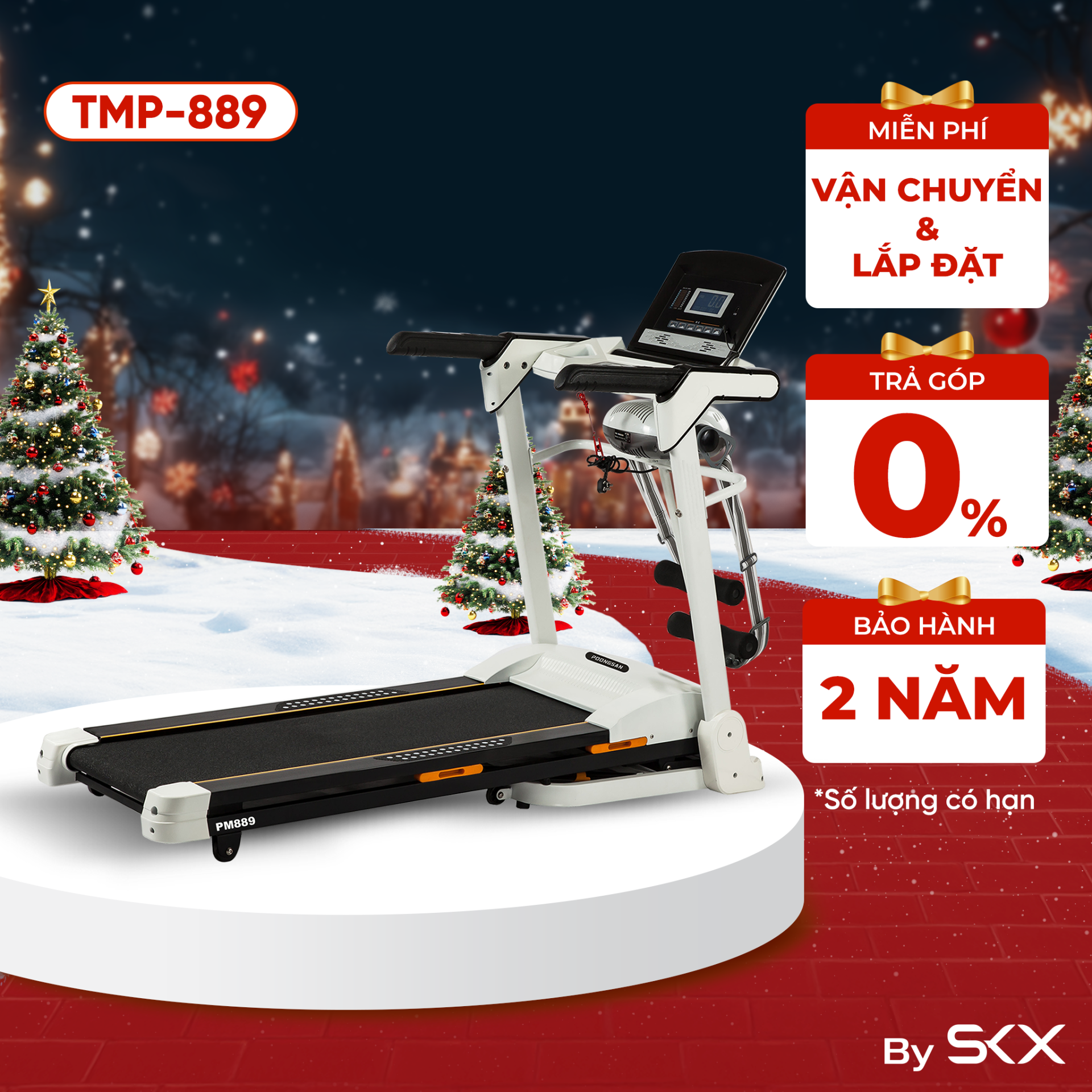 Máy chạy bộ Poongsan TMP-889