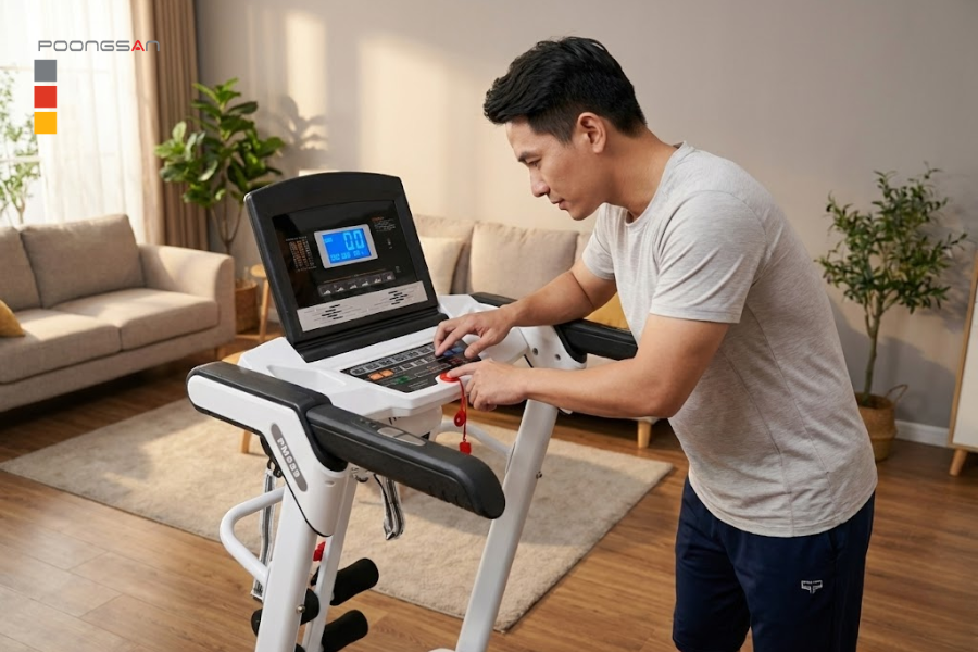 lỗi E05 máy chạy bộ