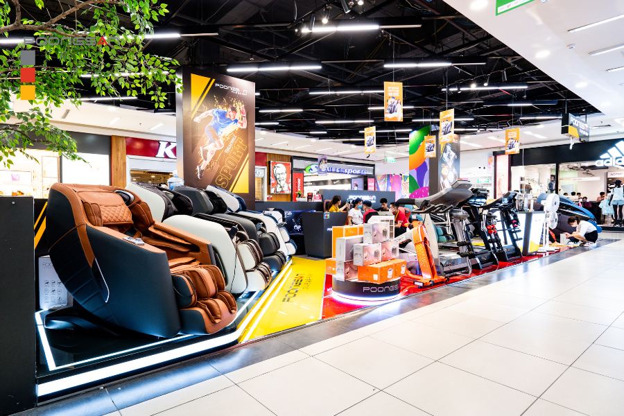 phân biệt ghế massage thật và hàng dựng