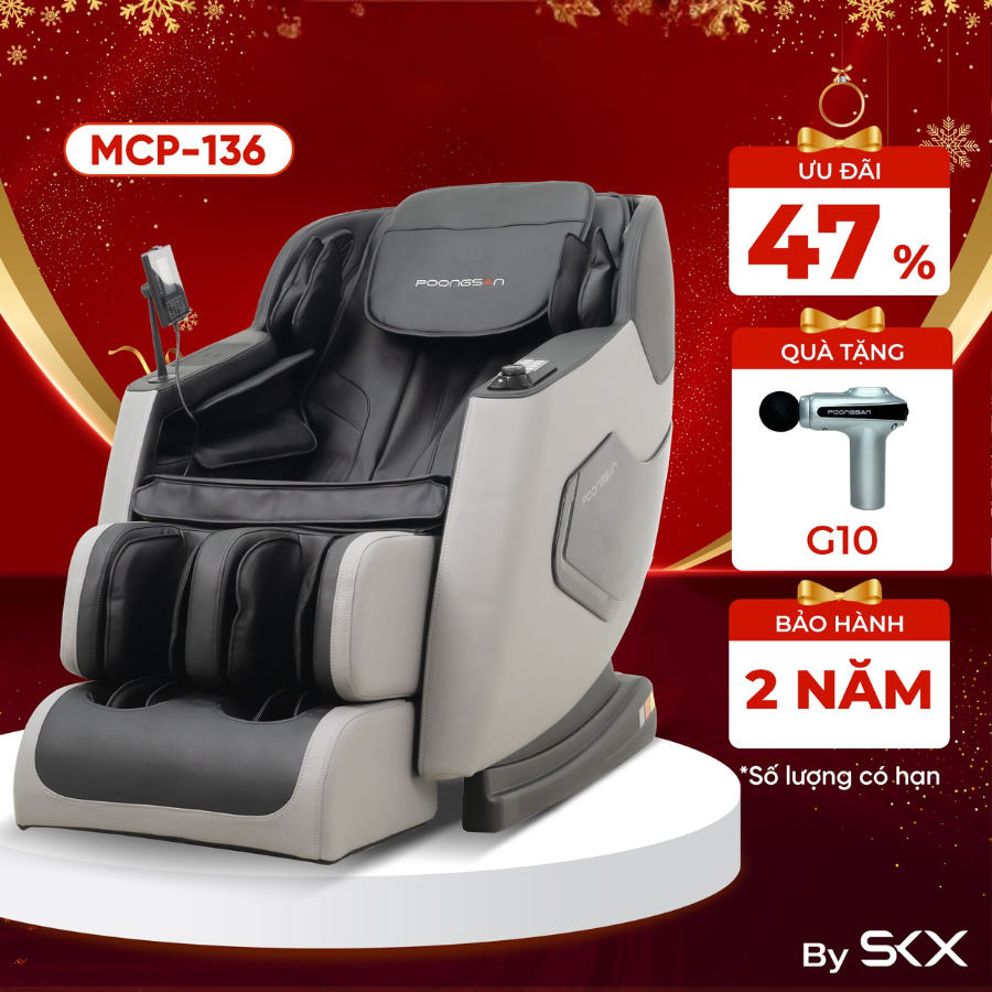 Ghế massage Poongsan ưu đ&atilde;i l&ecirc;n đến 80% 