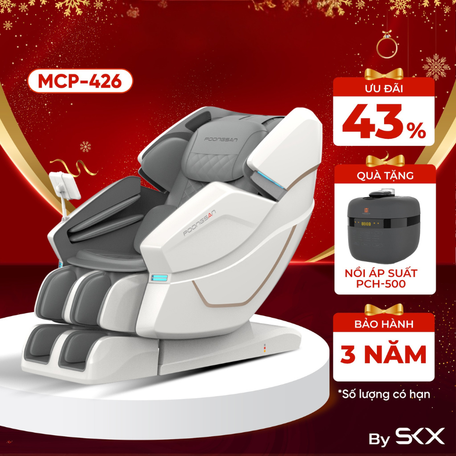 Ghế massage Poongsan ưu đ&atilde;i l&ecirc;n đến 80% 