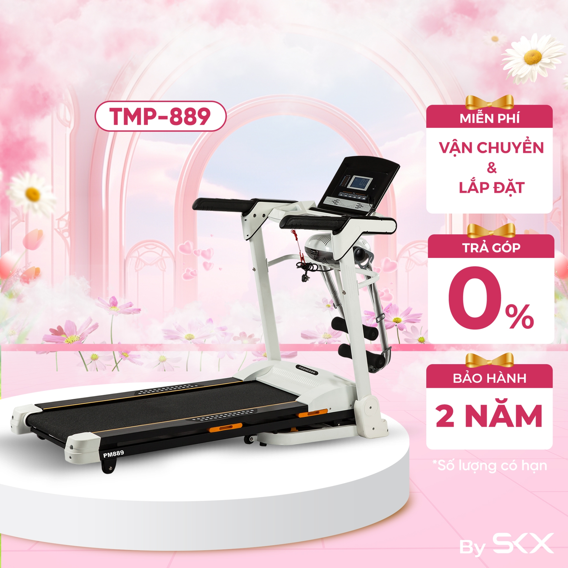 Máy chạy bộ Poongsan TMP-889