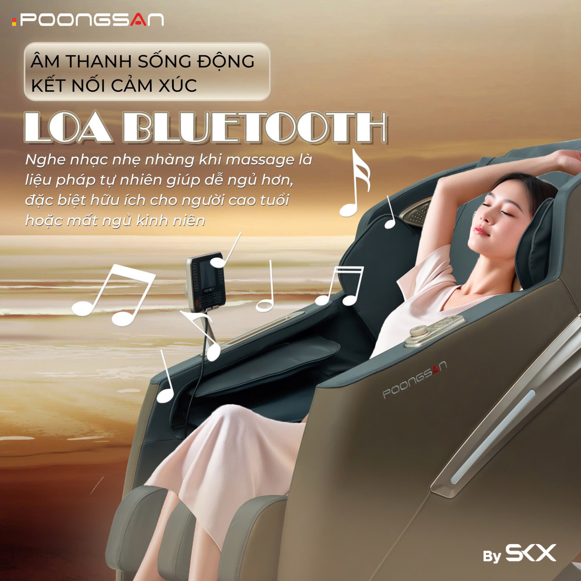 Loa Bluetooth, thư gi&atilde;n đa gi&aacute;c quan c&ugrave;ng &acirc;m nhạc
