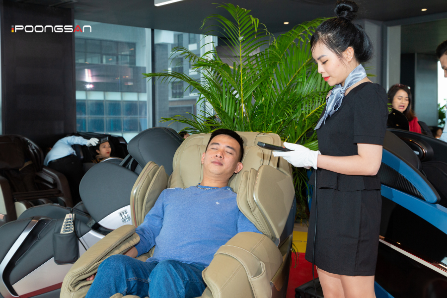 cơ thể phản ứng khác nhau với massage