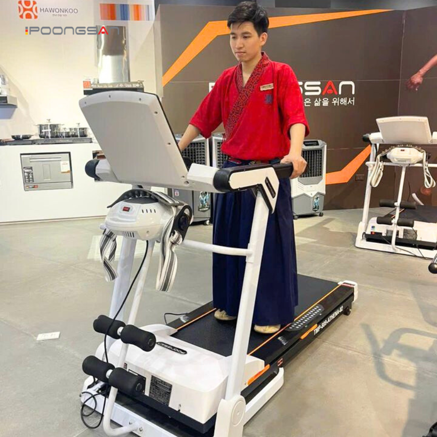 chỉnh thảm máy chạy bộ