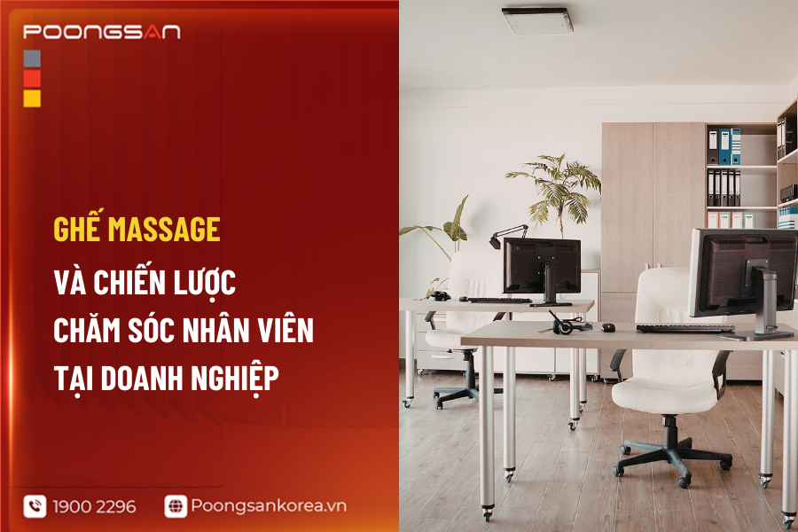ghế massage cho doanh nghiệp