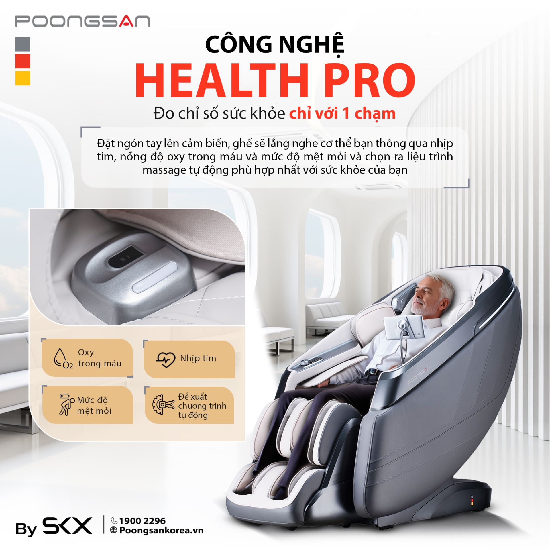 ghế massage cho người leo cầu thang nhiều