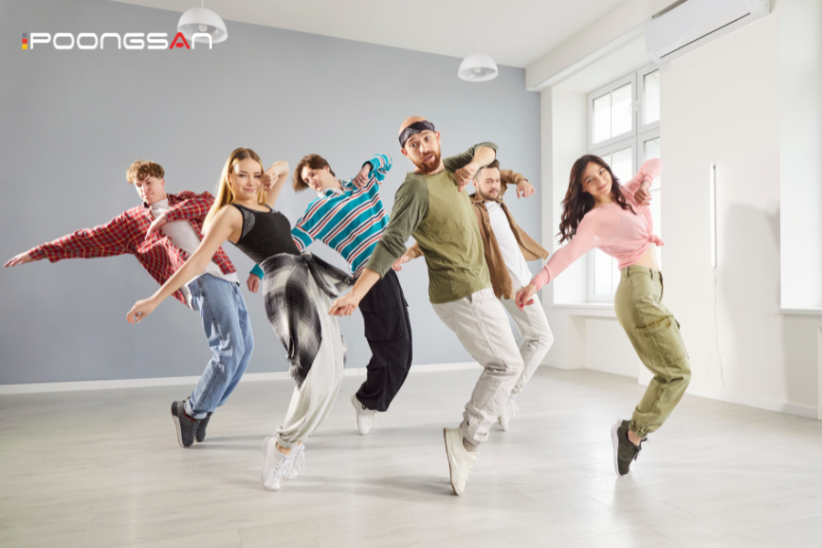 ghế massage d&ugrave;ng cho người tập nhảy