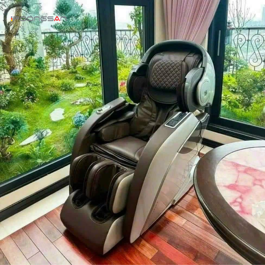 ghế massage kết hợp tinh dầu